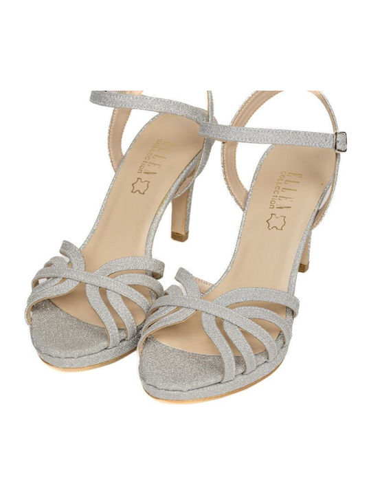 Sandalen Silber