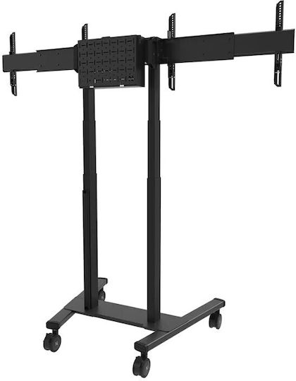 Neomounts ADM-875BL2 Βάση Τηλεόρασης Δαπέδου έως 65" και 100kg Μαύρο
