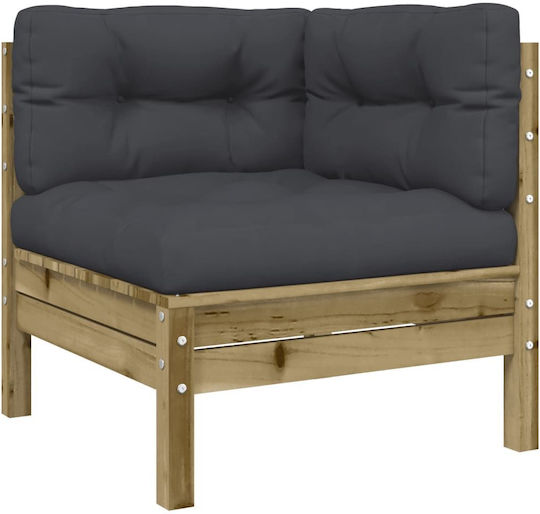 vidaXL Garden & Outdoor Furniture Set Living Room 6 Pieces Anthracite with Pillows