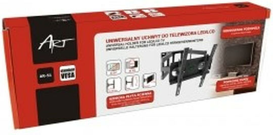 Art AR-51 AR-51 Wandhalterung für Fernseher mit Arm bis 60" und 50kg