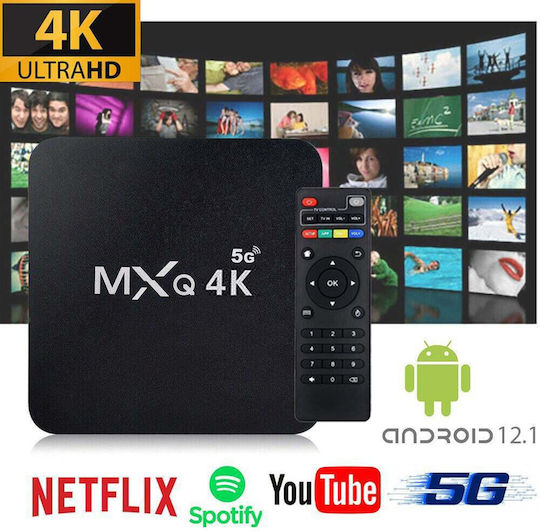Factory ТВ кутия MXQ-Pro 4K UHD с WiFi USB 2.0 и 64GB Памет за съхранение с Операционна система Android