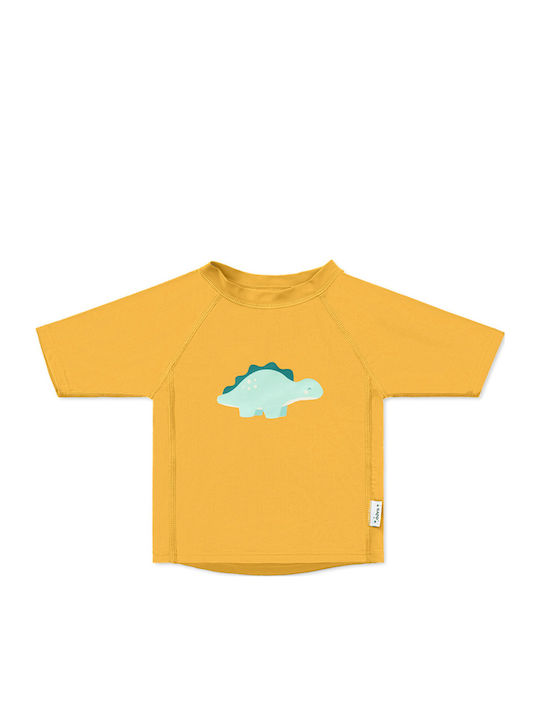 Saro Happy Dinos Kinder Badebekleidung Rashguard Gelbe