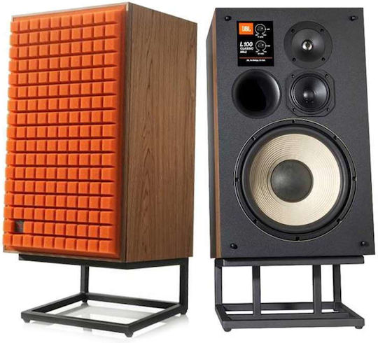 JBL L100 Classic MKII JBLL100MK2ORG Двойка Hi-Fi Говорители Bookself 200W 3 Брой шофьори Orange
