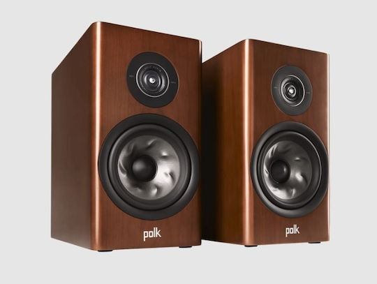 Polk Audio Reserve R200 Anniversary Edition Ζεύγος Ηχείων Hi-Fi Βιβλιοθήκης 2 Δρόμων Π19xΒ35.38xΥ35.9εκ. Καφέ