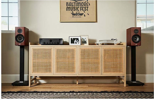 Polk Audio Reserve R200 Anniversary Edition Ζεύγος Ηχείων Hi-Fi Βιβλιοθήκης 2 Δρόμων Π19xΒ35.38xΥ35.9εκ. Καφέ