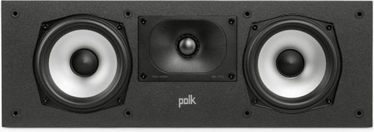 Polk Audio Monitor XT30 Ηχείο Hi-Fi Κεντρικό 200W 2 Δρόμων Π48.3xΒ20.7xΥ16.6εκ. Μαύρο