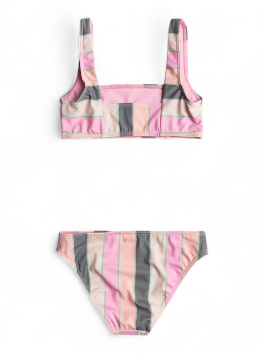 Roxy Bralette Kinder Badeanzug Bademoden-Set Grün