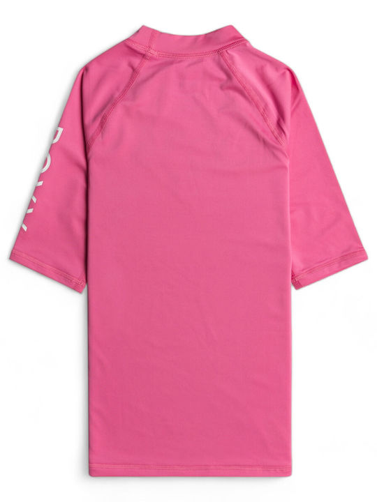 Roxy Wholehearted Kinder Badeanzug UV-Schutz (UV) Shirt Rosa