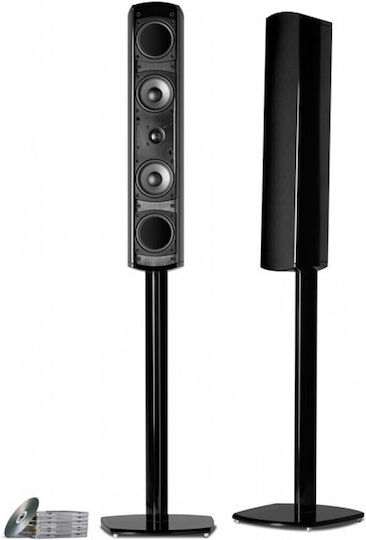 Polk Audio VM20 VM20-SL Paar Hi-Fi Lautsprecher Boden 175W Silber