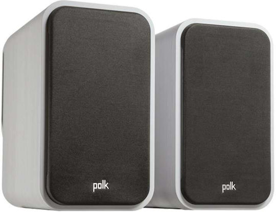 Polk Audio Signature Elite ES20 Ζεύγος Ηχείων Hi-Fi Βιβλιοθήκης 2 Δρόμων Π21.59xΒ35.05xΥ37.59εκ. Λευκό