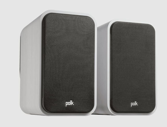 Polk Audio Signature Elite ES20 Ζεύγος Ηχείων Hi-Fi Βιβλιοθήκης 2 Δρόμων Π21.59xΒ35.05xΥ37.59εκ. Λευκό