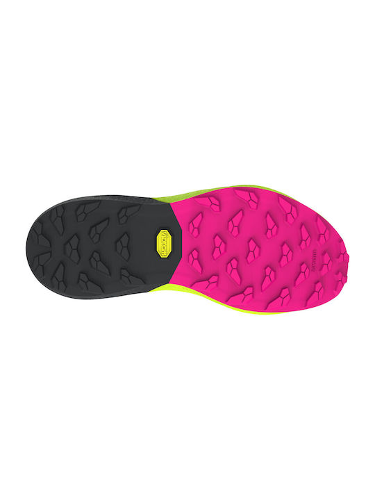 Ultra Dna Sport Shoes Trail Running Fluo Yellow / Black Out
