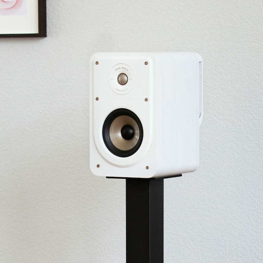 Polk Audio Signature Elite ES15 Paar Hi-Fi Lautsprecher Buch selbst 100W 2 Anzahl von Fahrern B19.1xT25.9xH30.5cm. Weiß