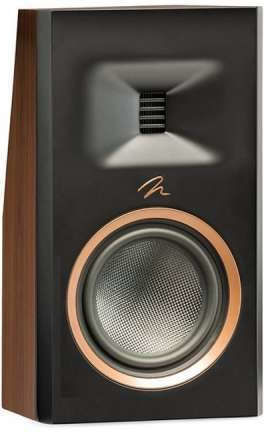 Martin Logan Motion Foundation MP10 Paar Hi-Fi Lautsprecher Buch selbst 200W 2 Anzahl von Fahrern B20.3xT12.7xH35.6cm. Walnuss