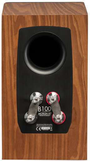 Martin Logan Motion XT B100 Paar Passive Hi-Fi-Lautsprecher Bibliothek 250W 2-Wege Treiberkonfiguration 20.3xB31.8xH36.8cm Braune
