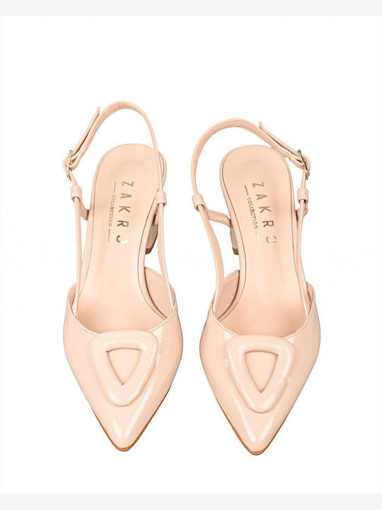 Pink Heels with Strap