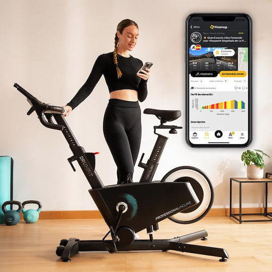 Cecotec DrumFit Indoor Spin Bike Magnetic with Wheels