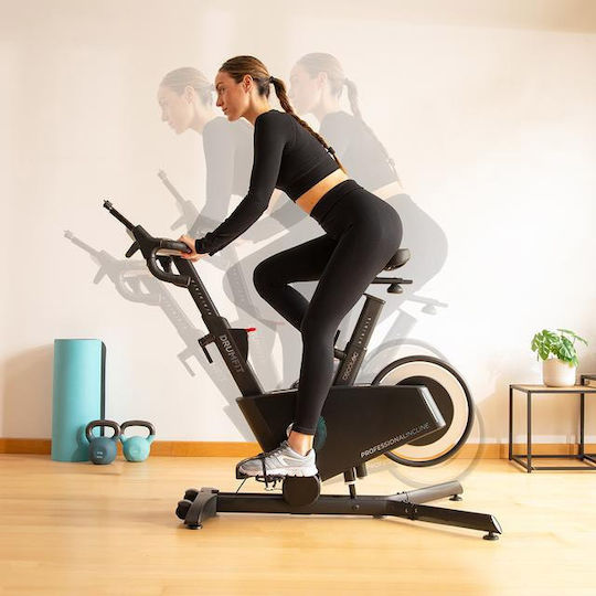 Cecotec DrumFit Indoor Spin Bike Magnetic with Wheels