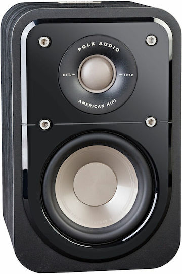 Polk Audio Signature Elite ES10 Ζεύγος Ηχείων Hi-Fi Βιβλιοθήκης 100W 2 Δρόμων Π13.7xΒ2.7xΥ21.3εκ. Μαύρο