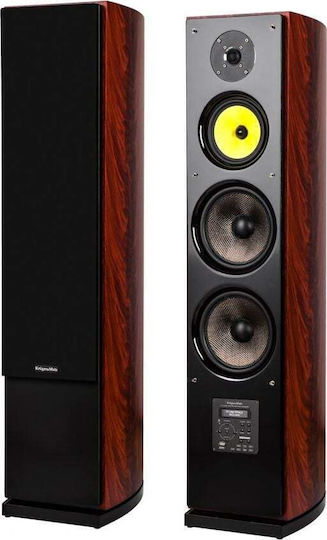 Kruger & Matz Km0532 Αυτοενισχυόμενα Ηχεία με Bluetooth 200W (Ζεύγος) Καφέ