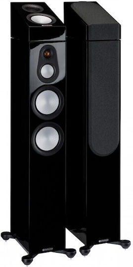 Monitor Audio Silver AMS 7G Ζεύγος Ηχείων Hi-Fi Τοίχου 60W 2 Δρόμων Π18.5xΒ31.3xΥ18.5εκ. Μαύρο