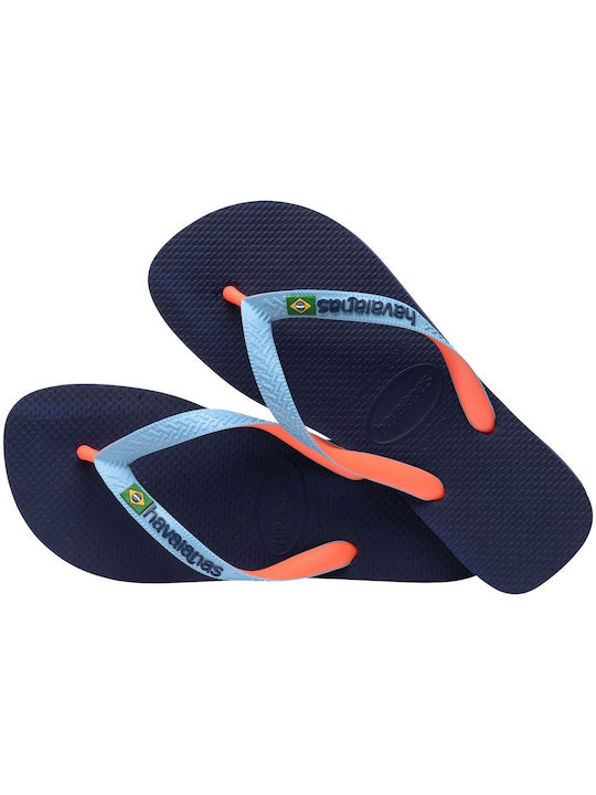 Brasil Mix Men's Flip Flops Blue