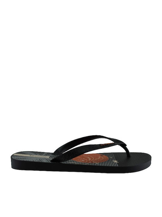 Classica Brazil Men's Flip Flops Black