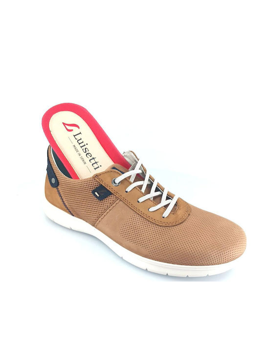 Men's Leather Casual Shoes Tabac Brown