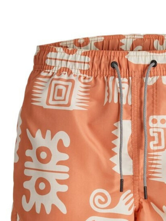 Jack & Jones Kinder Badeanzug Badeshorts Orange