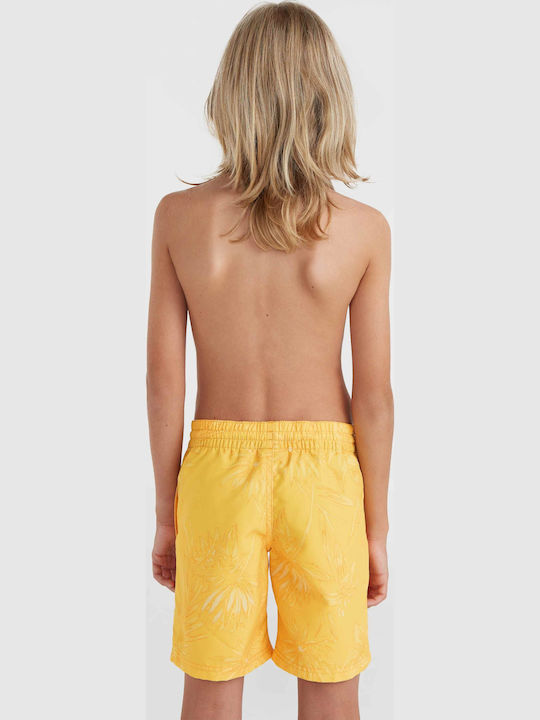 O'Neill Cali Floral Kinder Badeanzug Badeshorts Yellow