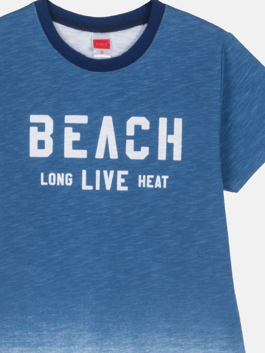 Joyce Kids Blouse Short Sleeve Blue Long Live Heat