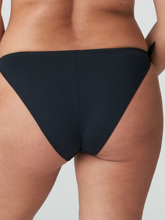 Primadonna Bikini Alunecare cu Șnururi BLACK