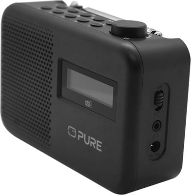 Pure Elan One 2 Radio portabil Cu alimentare la rețea / baterie DAB+ cu Bluetooth Negru