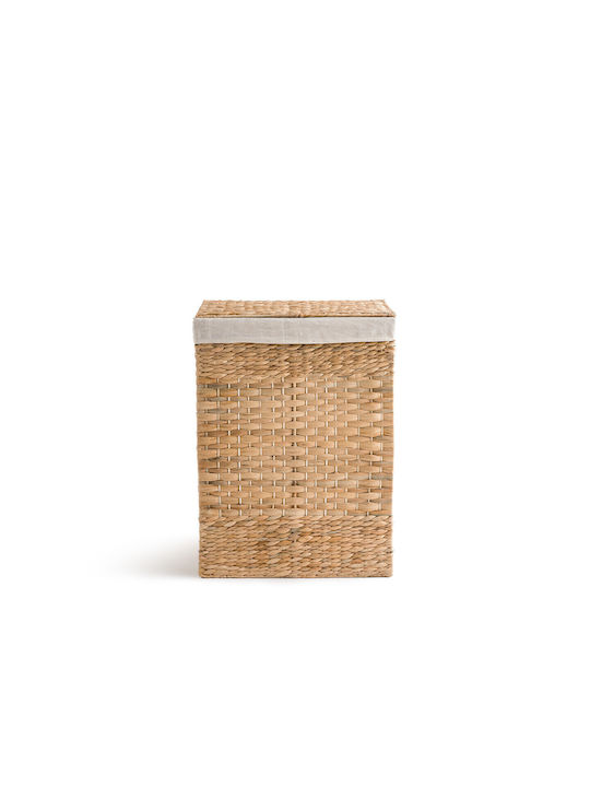 La Redoute Interieurs Wäschekorb Korbweide mit Deckel Beige