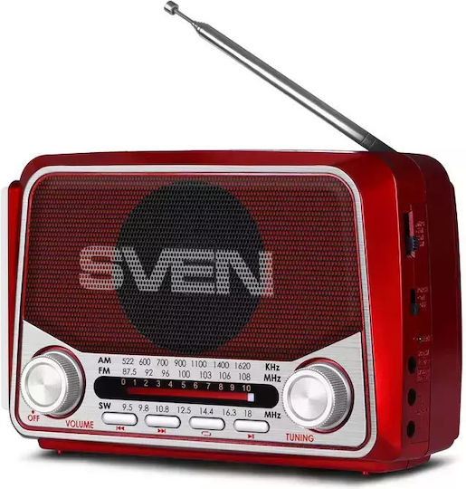 Sven SRP-525 mit USB Rot