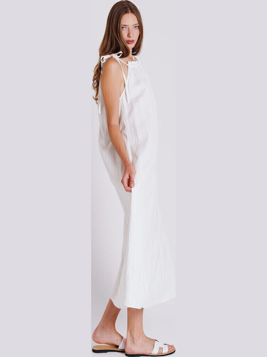 Καλοκαιρινό Maxi Φόρεμα White