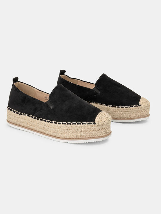 Bozikis Espadrile dama în culoarea Negru