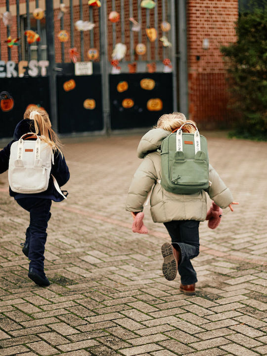 Childhome Σχολική Τσάντα Πλάτης Δημοτικού Πράσινη