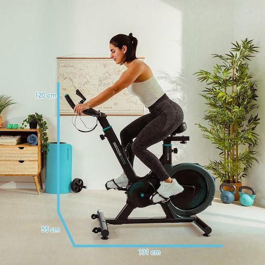Cecotec DrumFit Indoor Ποδήλατο Spinning Μαγνητικό με Ροδάκια