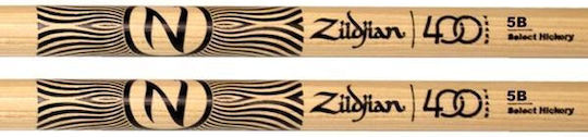 Zildjian Bețe Tobe 5B cu Vârf de Formă Oval