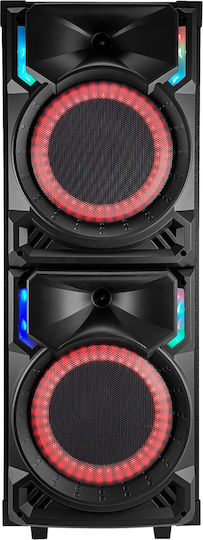 Soundmagic Ηχείο Karaoke με Ενσύρματo Μικρόφωνο και Εφέ Φωτισμού SoundMagic 500 Μαύρο