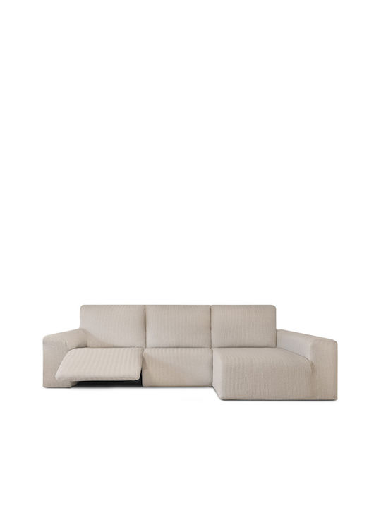 Eysa Viersitzer-Sofa Überwurf 120x360cm Beige