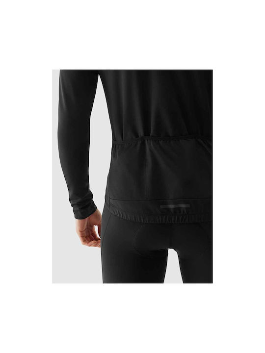 4F Long Sleeves Cycling Jersey Black