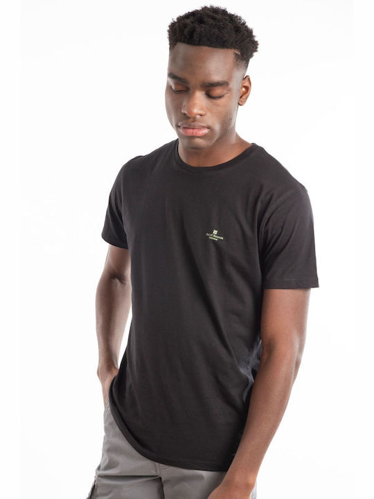 Rebase Herren T-Shirt Kurzarm Black