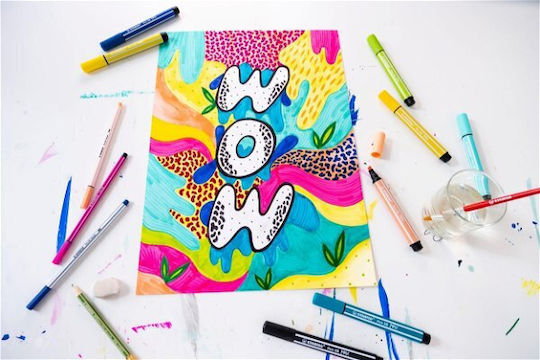 Stabilo Pen 68 Markere de Proiectare 5mm Arty 6buc