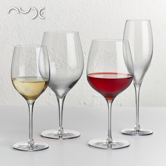 Ready Σετ Ποτήρια για Λευκό Κρασί από Κρύσταλλο 530ml 6τμχ