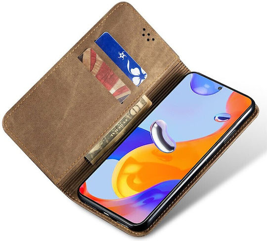 Denim Texture Book Khaki (Xiaomi 14 Ultra)
