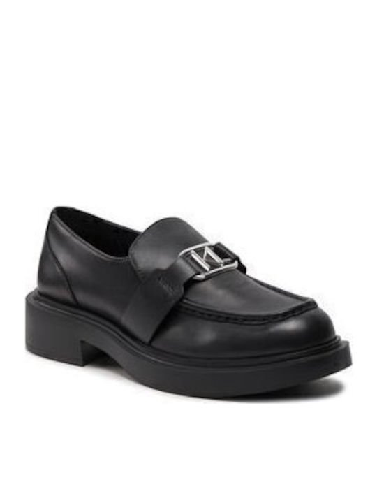 Karl Lagerfeld Lords Women's Moccasins in Black Color