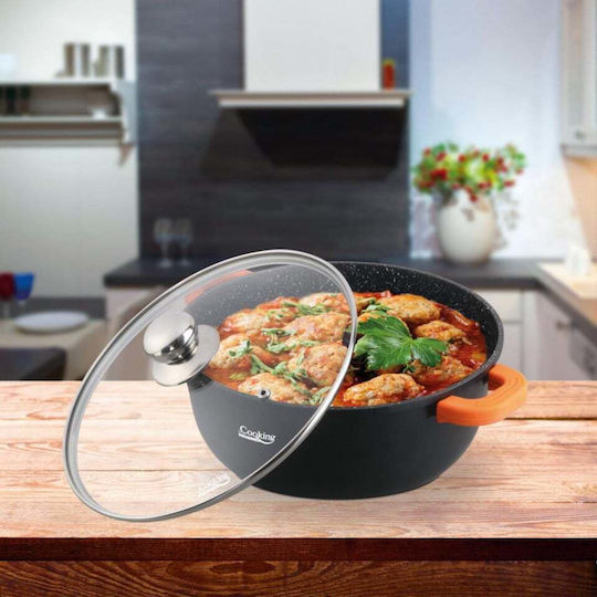 Heinner Dark Line Βαθιά Ανοξείδωτη Κατσαρόλα 6.5lt / 28cm Heinner Dark Line Βαθιά Ανοξείδωτη Κατσαρόλα 6.5lt / 28cm