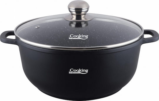 Heinner Dark Line Βαθιά Ανοξείδωτη Κατσαρόλα 6.5lt / 28cm
